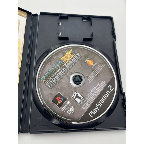 SOCOM: US Navy Seals Combined Assault Authentic Sony PlayStation 2 PS2 Game 2006 - Picture 4 of 7